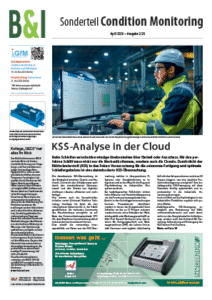 Betriebstechnik & Instandhaltung Titelblatt Sonderteil Condition Monitoring
