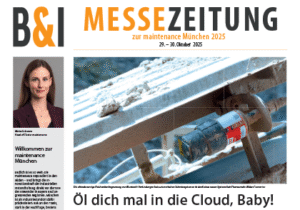 Betriebstechnik & Instandhaltung Cover INSTAND 2023 Messezeitung